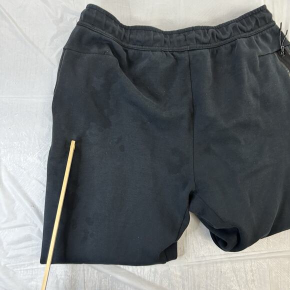 Nike Sportswear Tech Fleece Jogger Men Large Black Sweatpants Drawstring - Picture 10 of 14